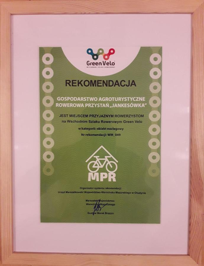 Gospodarstwo Agroturystyczne Rowerowa Przystan "Jankesowka" Lidzbark Warmiński Extérieur photo